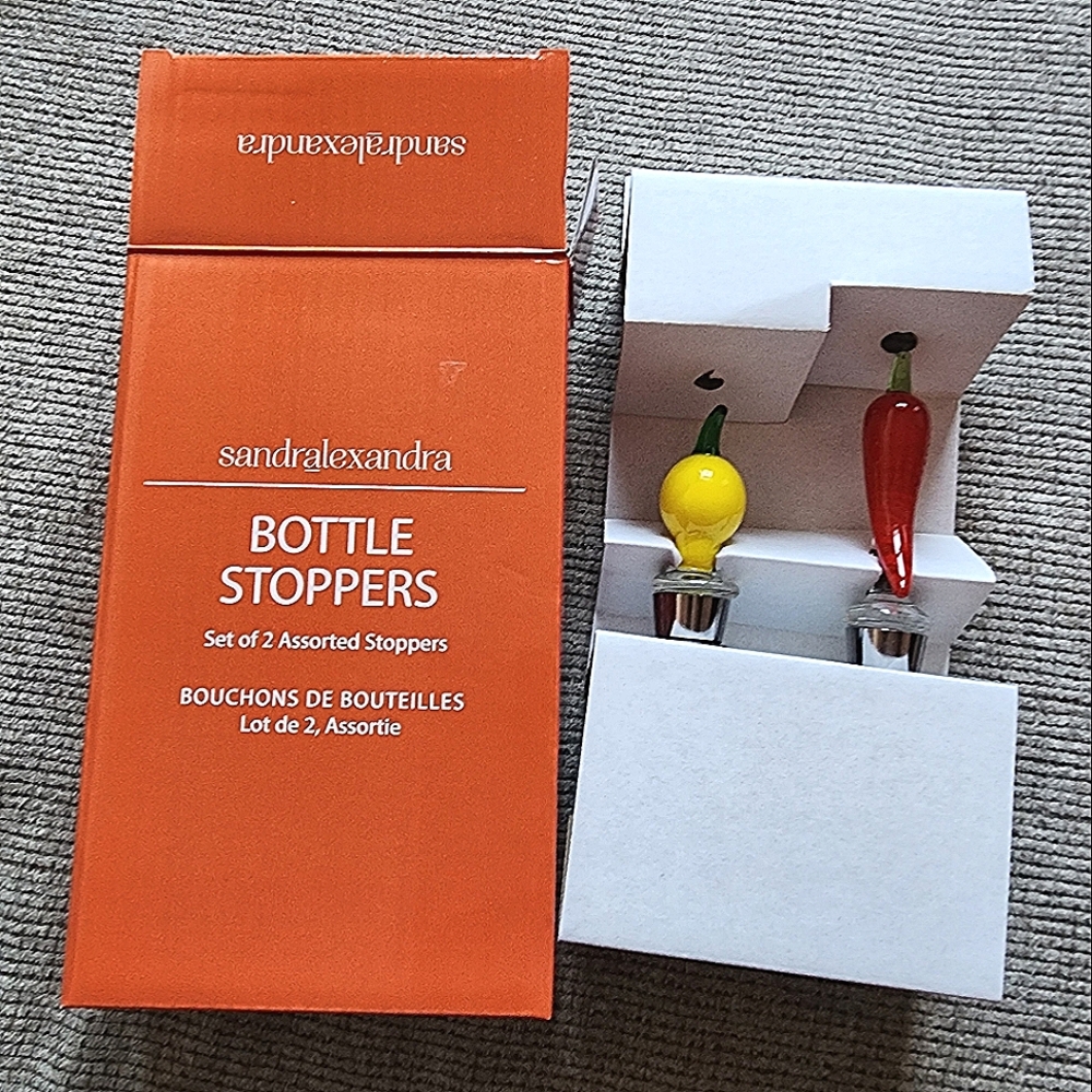 Glass bottle stoppers